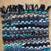 Rag Rug HANDMADE BY ME Blue 2' x 3'