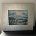 Vintage Thompson Nash Painting Ocean Beach Original artwork framed