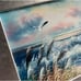 Vintage Thompson Nash Painting Ocean Beach Original artwork framed