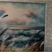 Vintage Thompson Nash Painting Ocean Beach Original artwork framed