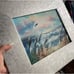 Vintage Thompson Nash Painting Ocean Beach Original artwork framed