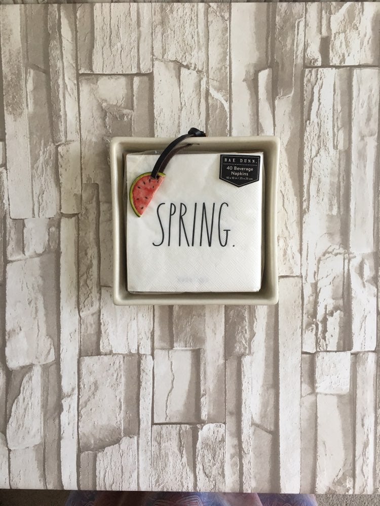 Rae Dunn Watermelon Napkin Holder