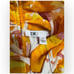 NWT DR2 Women’s Tie-Dye Halter Neck Sleeveless Blouse Small - Yellow/Pink/White