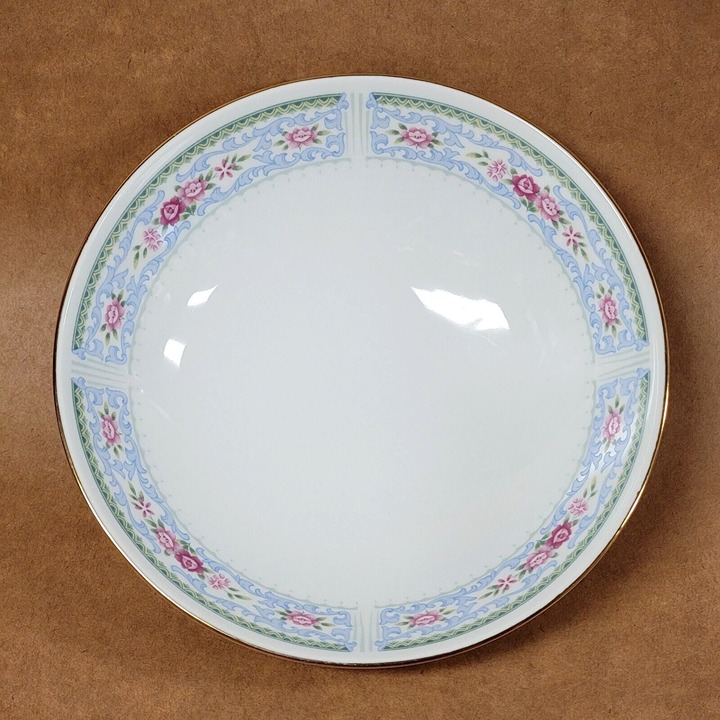 11 Nanchang China FLOWER SONG Coupe Cereal Bowls 7 Inch Vintage NOS