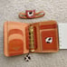 Handmade Minerva Box Leather Planner Binder, A7 Pocket Size, Value Bundle