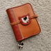 Handmade Minerva Box Leather Planner Binder, A7 Pocket Size, Value Bundle