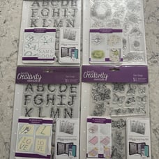 Docrafts Creativity essentials clear stamps