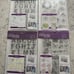 Docrafts Creativity essentials clear stamps