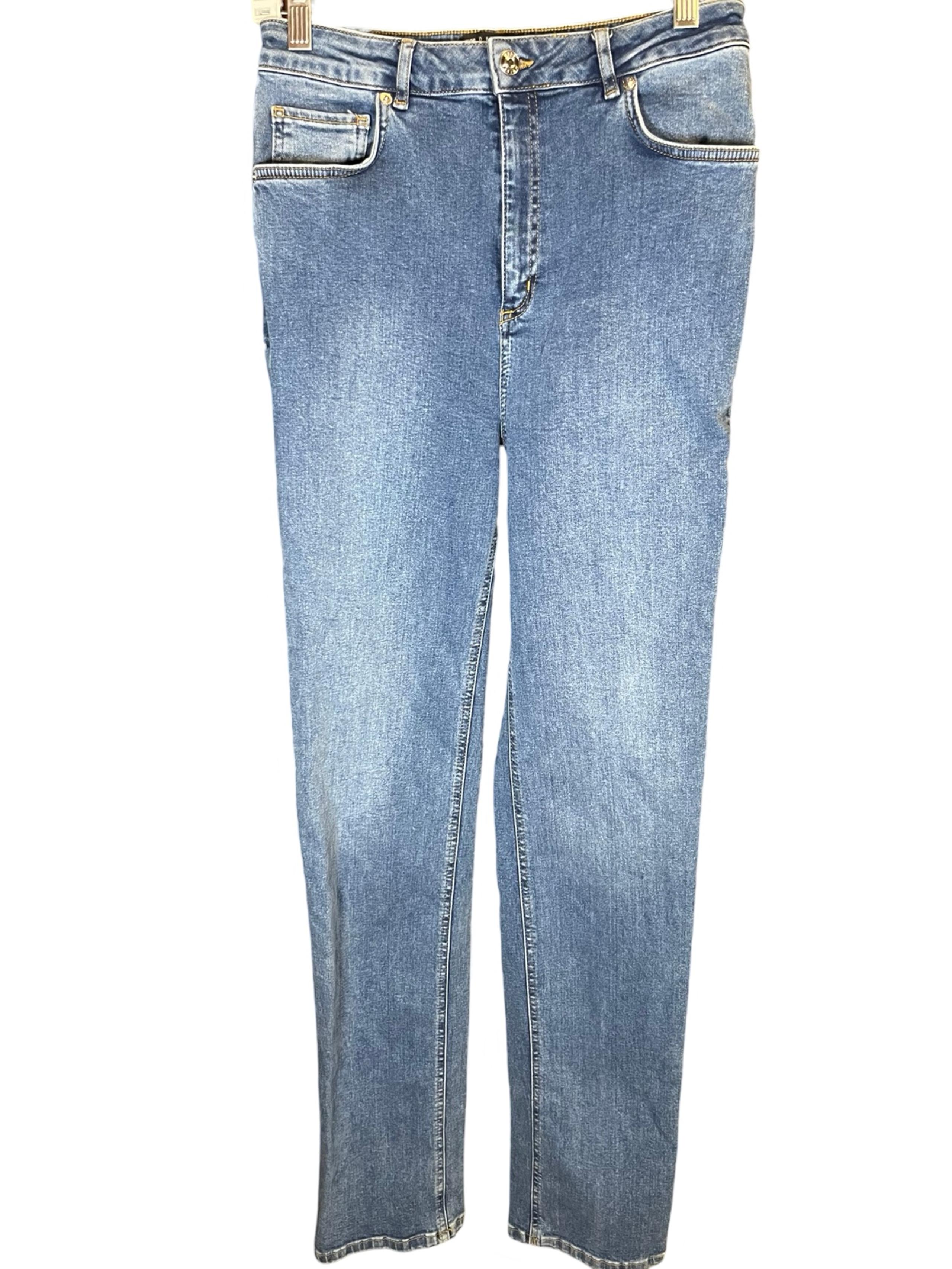 ASOS Lightwash Straight Leg Jeans Size 30/38 Tall