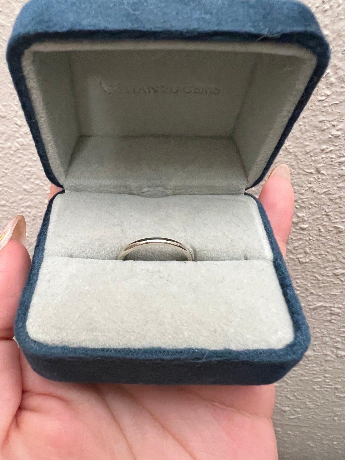 14k White Gold Ring