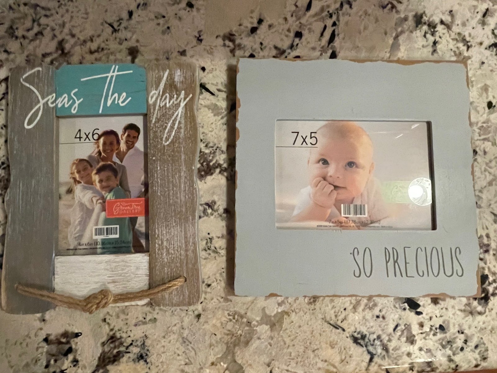 Set of Two (2) Adorable Boy’s Picture Frames