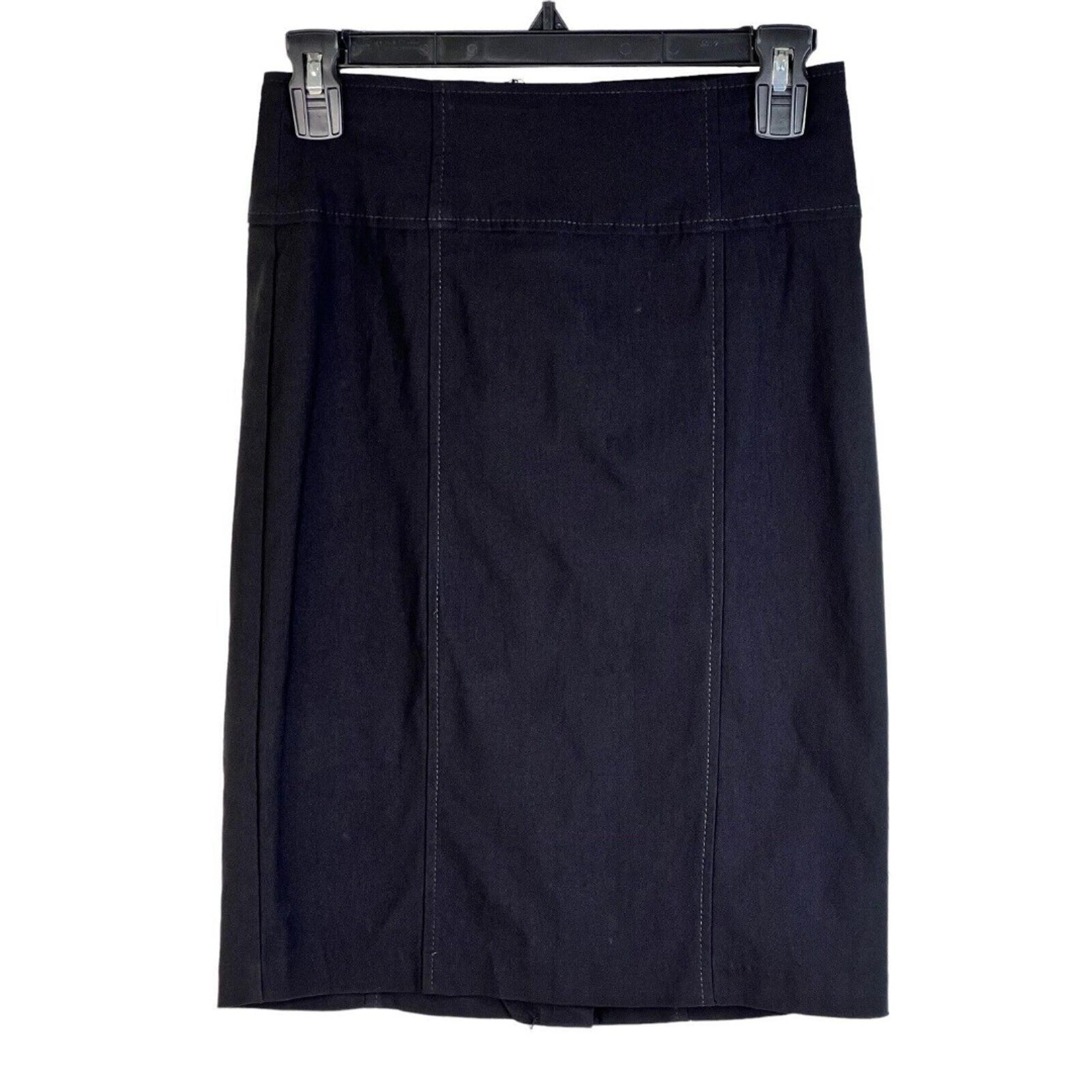 Forever 21 Women's Black Business Work Skirt High Waist Size Small