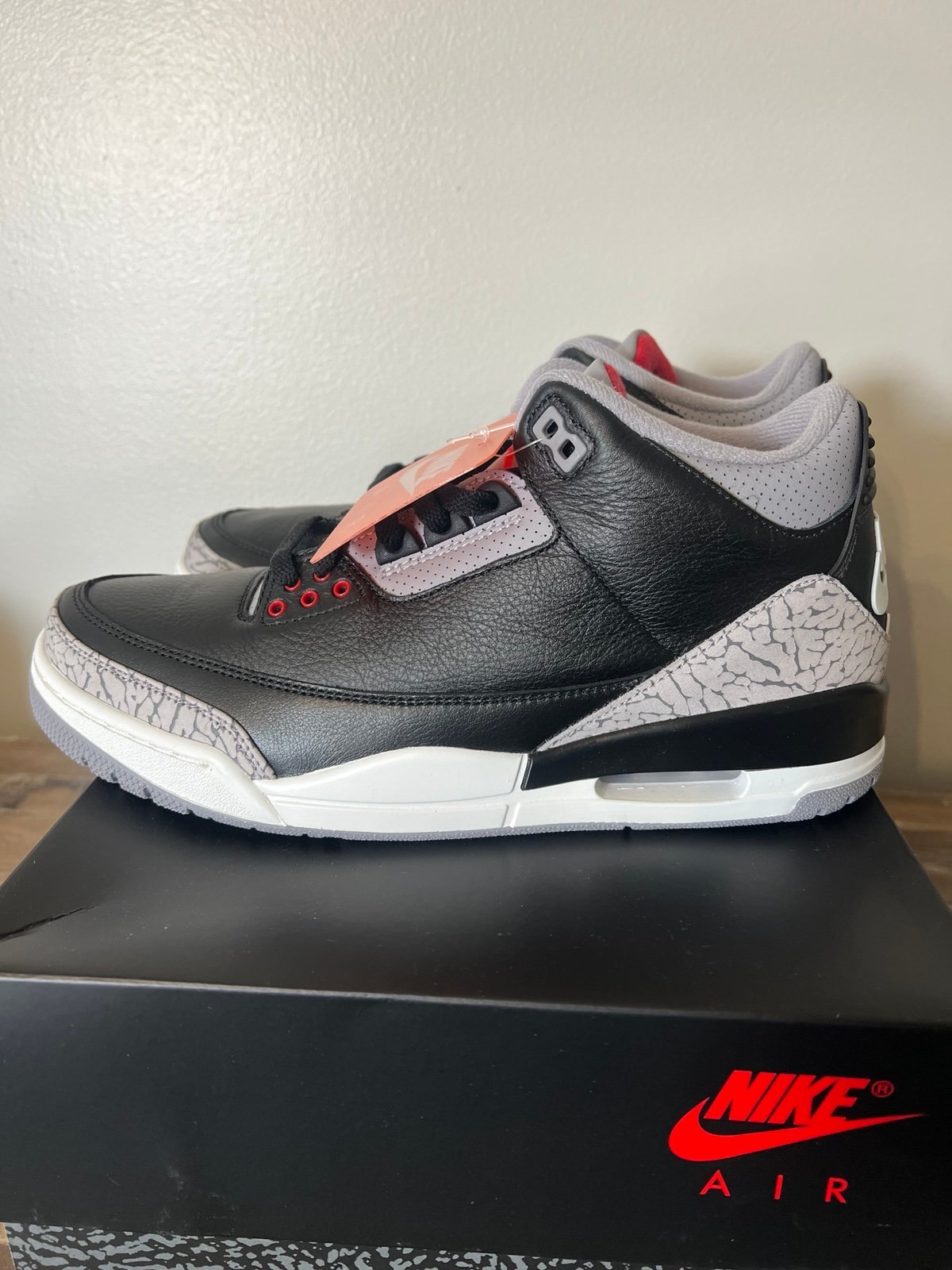 Brand New Jordan 4 Black Cement 2024 Size 10.5