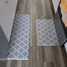 Kitchen Mat [2 PCS] Cushioned Anti-Fatigue Kitchen Rug, Waterproof Non-Slip