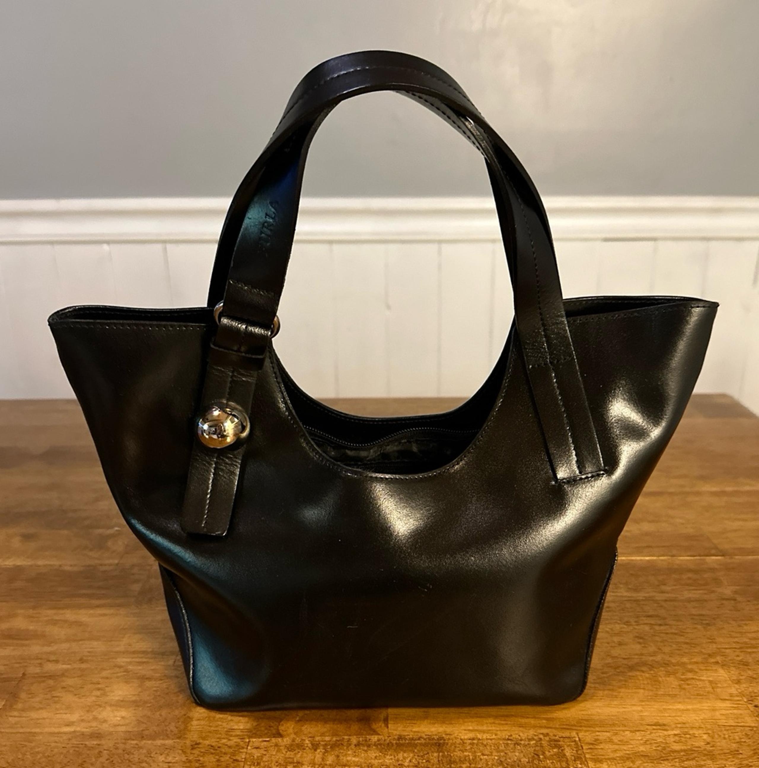 Furla Leather Black Shoulder Bag