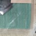Ox Bay Trading Co. Natural Cotton Turquoise Green Woven Placemats (4) 13 X19
