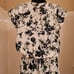 Anthropologie Ranna Gill Aida White Green Floral Embroidered Jumpsuit