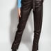 Rag & Bone Mia Size 14 Brown Lamb Leather Pants Trousers New