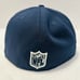 New Era Dallas Cowboys Super Bowl 30 Patch 59FIFTY Fitted Hat Blue Pink Sz 7 3/8