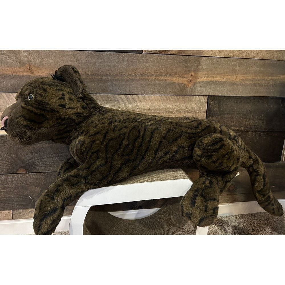 35 Long Plush Stuffed Animal Big Cat Panther Leopard Black Brown Costco