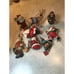 Lot of 8 Christmas Ornaments. Some marked some not.