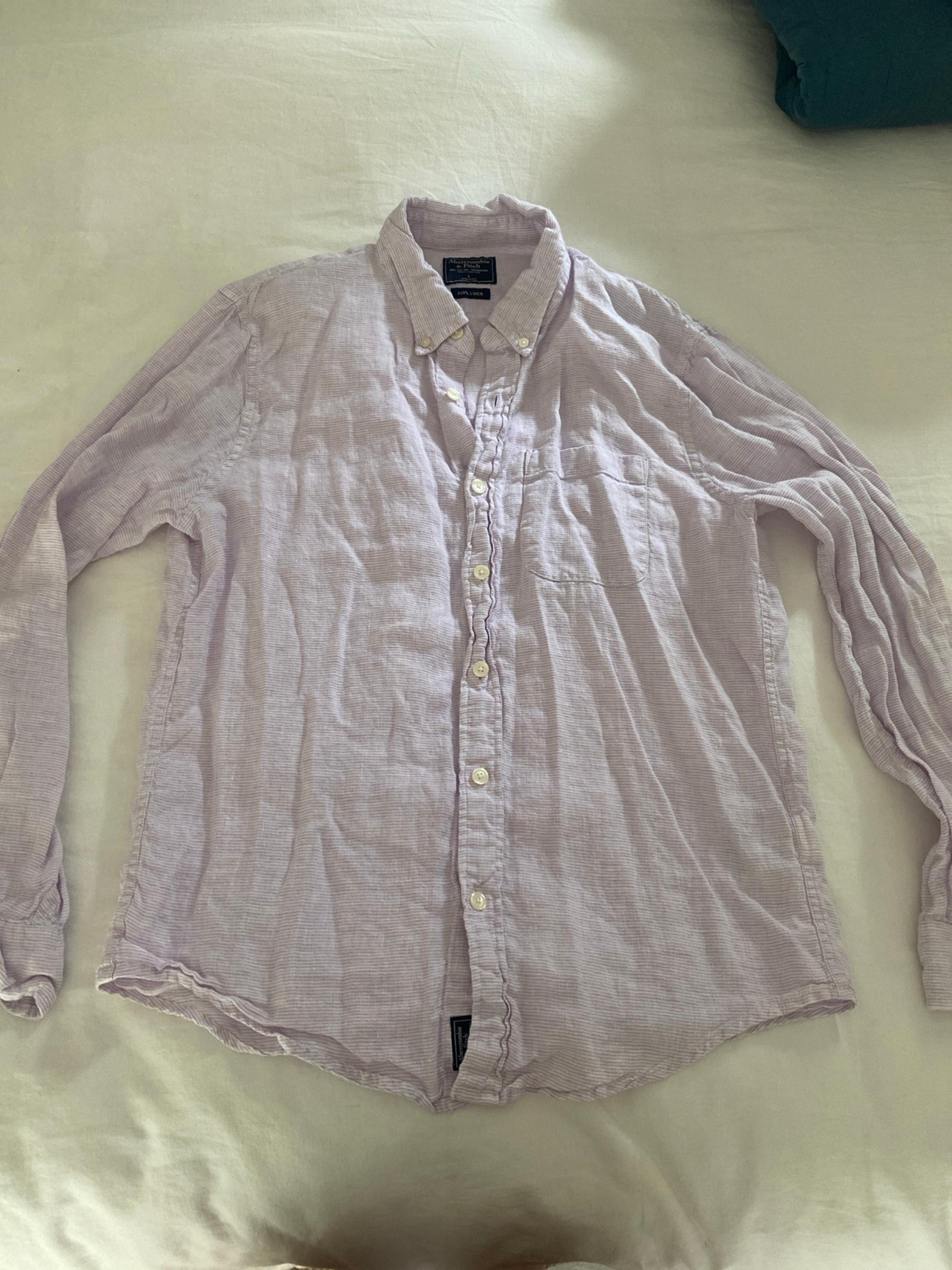 Abercrombie and fitch Mens linen shirt