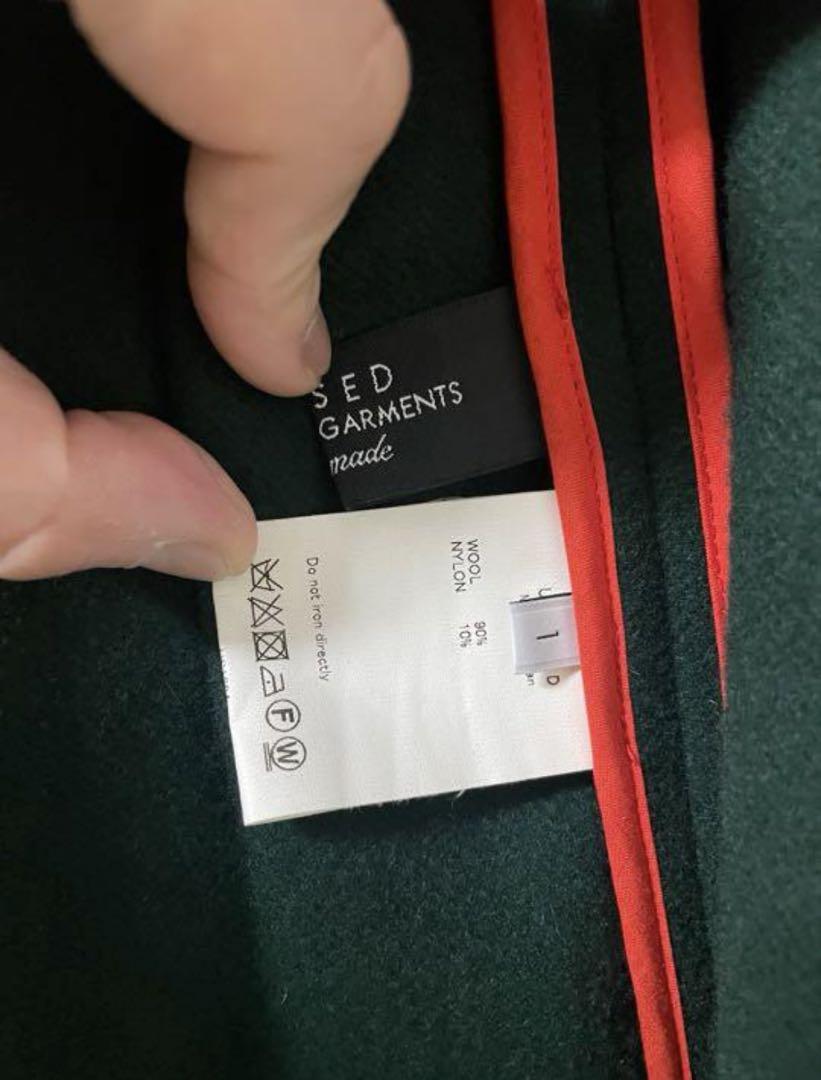 売れ筋ランキングも UNUSED Coat Gown Wool NIUKU x ジャケット・アウター