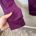 ALO Yoga | Women’s Coast Purple Leggings with Geometric Design Size Medium