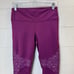 ALO Yoga | Women’s Coast Purple Leggings with Geometric Design Size Medium