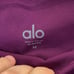 ALO Yoga | Women’s Coast Purple Leggings with Geometric Design Size Medium