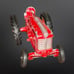 Antique Metal 1950s Hubley Red McCormick Farmall Tractor 1:64