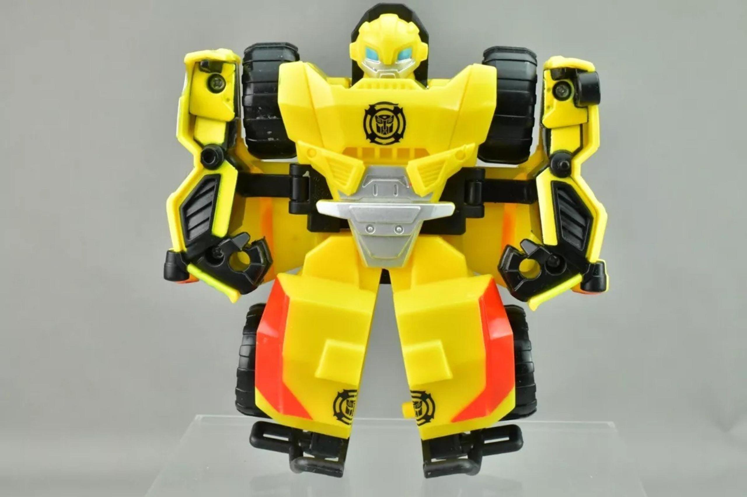 Playskool Transformers Rescue Bots Rock Rescue Bumblebee Action Figure Toy