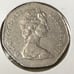 1983 ERROR NEW ZEALAND 50 PENCE COIN COLLECTIBLE (0210)