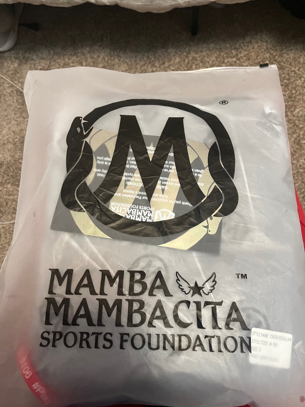 mamba mambacita reflective sweatshirt
