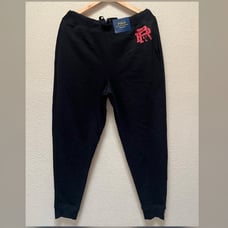 Polo Ralph Lauren Brushed Fleece Sleep Jogger Pants Black Color Men’s -Size XL