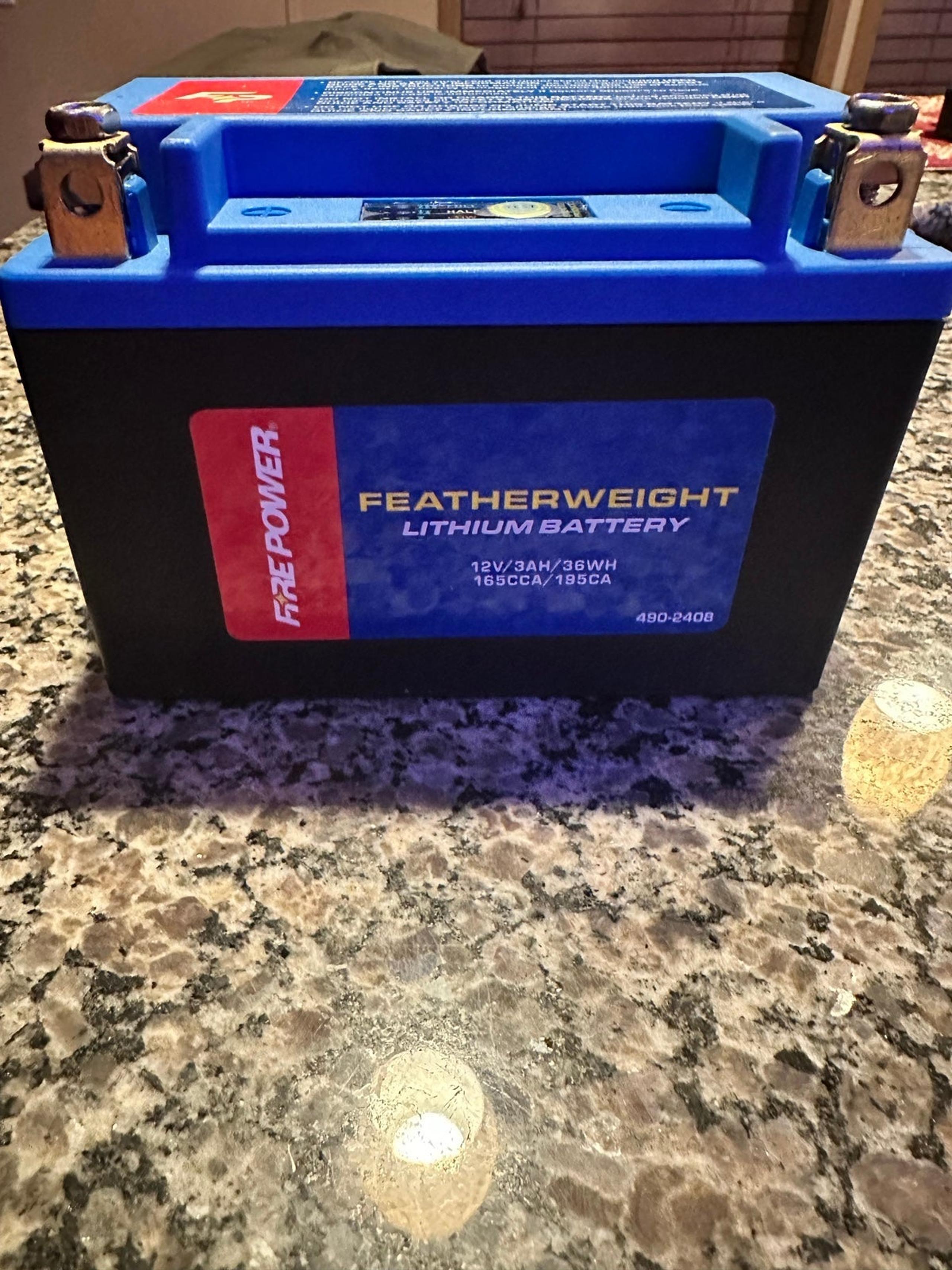 Fire Power Featherweight Lithium Battery