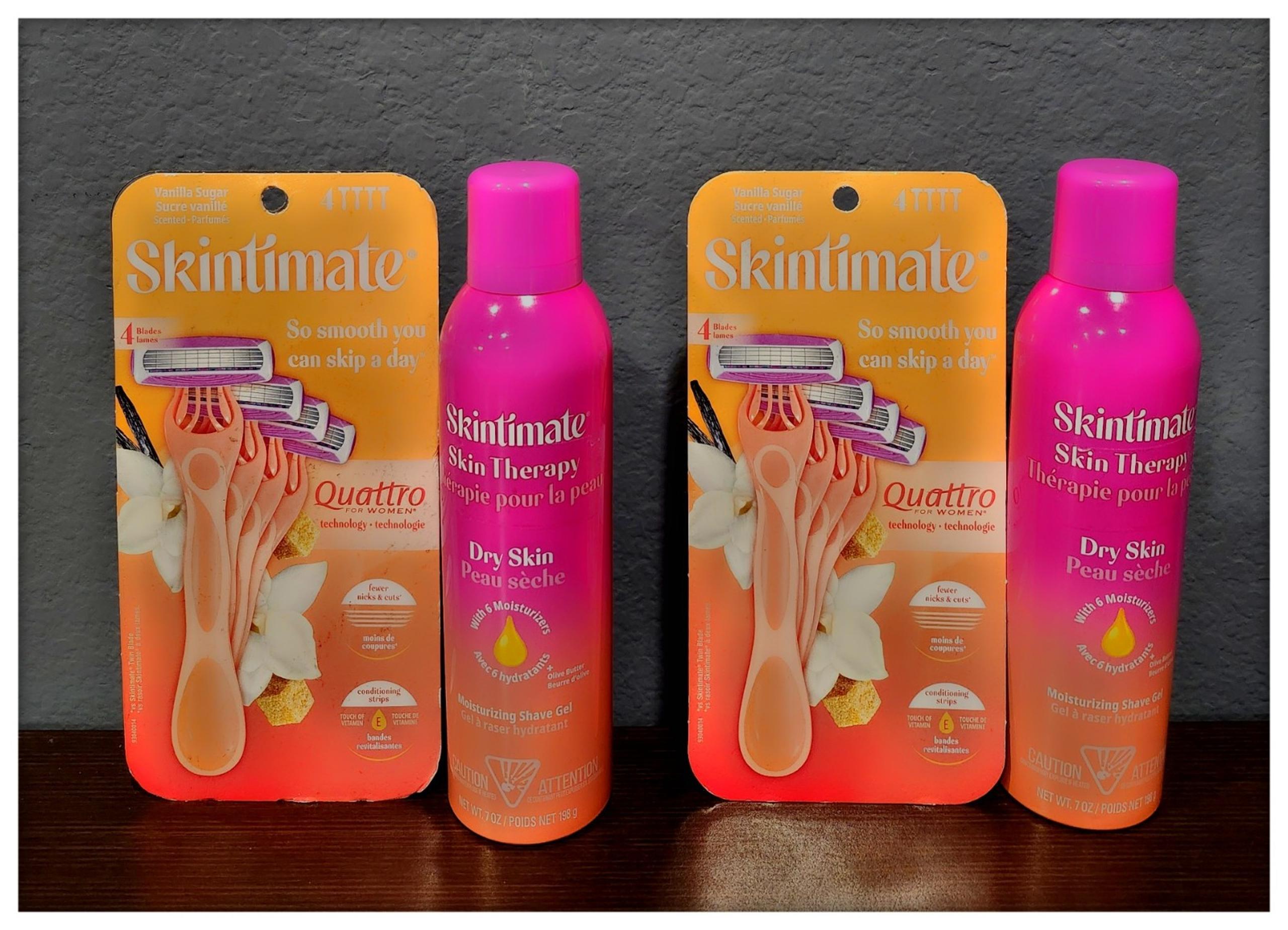 Skintimate Razors and Shaving Cream