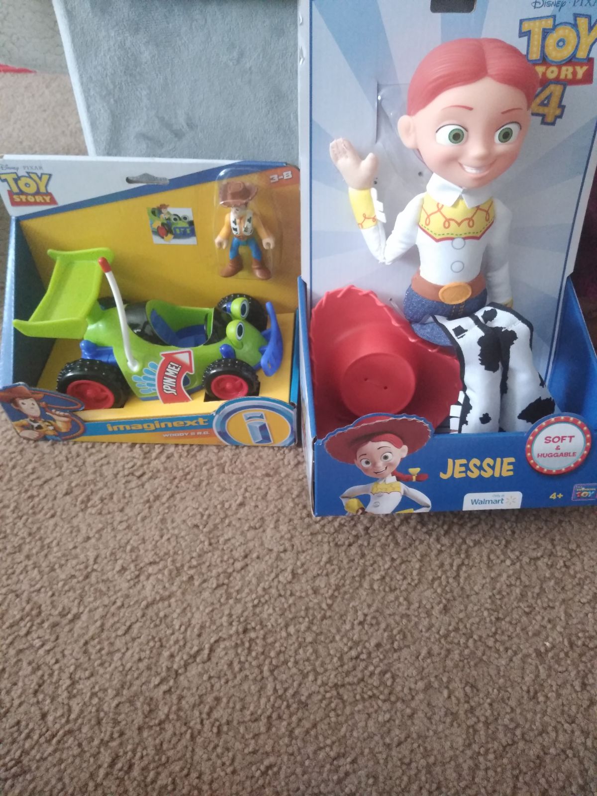 Brand New Toy Story Jessie And RC &Woody