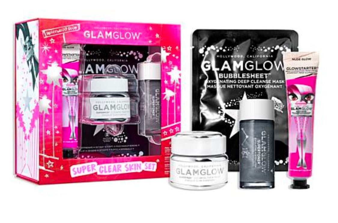 パック・フェイスマスク GLAMGLOW SUPER CLEAR SKIN SET Glamglow Super Clear Skin Set / Glowstarter Nude Glow