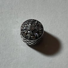 PANDORA 791762CZ Silver Radiant Bloom Cubic Zirconia Charm – Winter 2015
