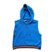Aviator Nation sleeveless hoodie size S crop pullover Caribbean