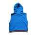 Aviator Nation sleeveless hoodie size S crop pullover Caribbean