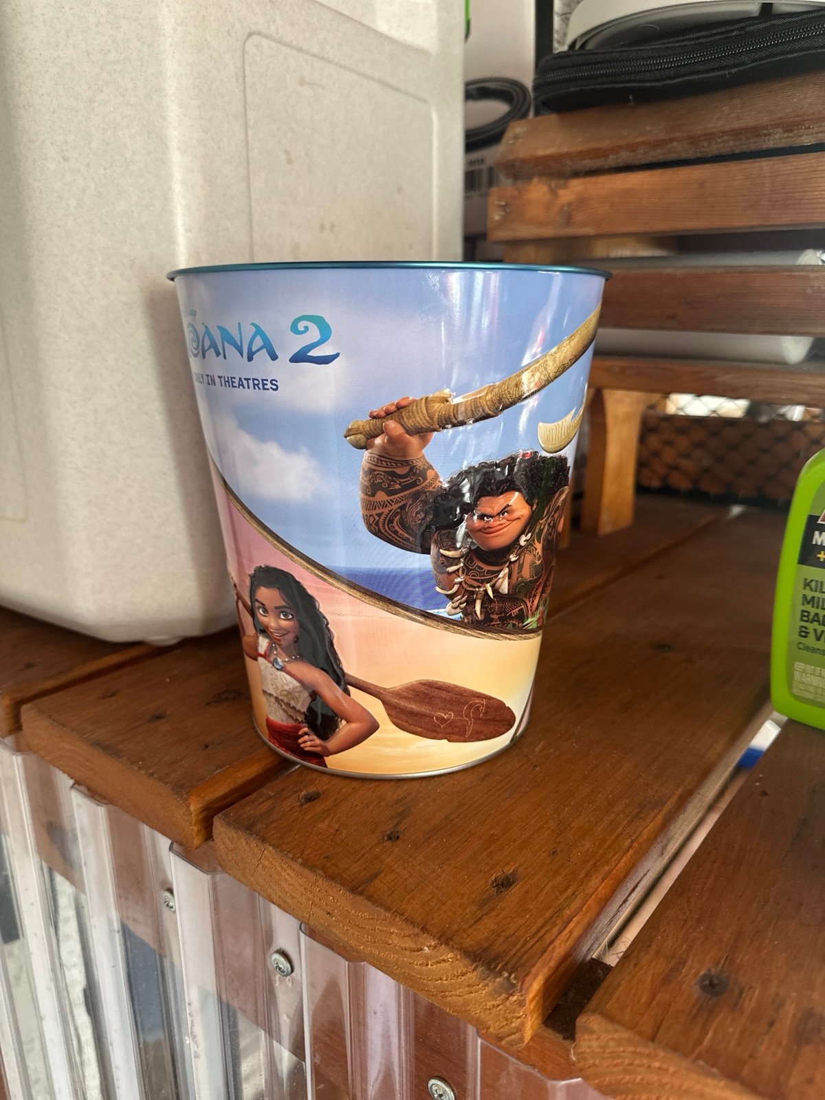 Moana 2 popcorn bucket