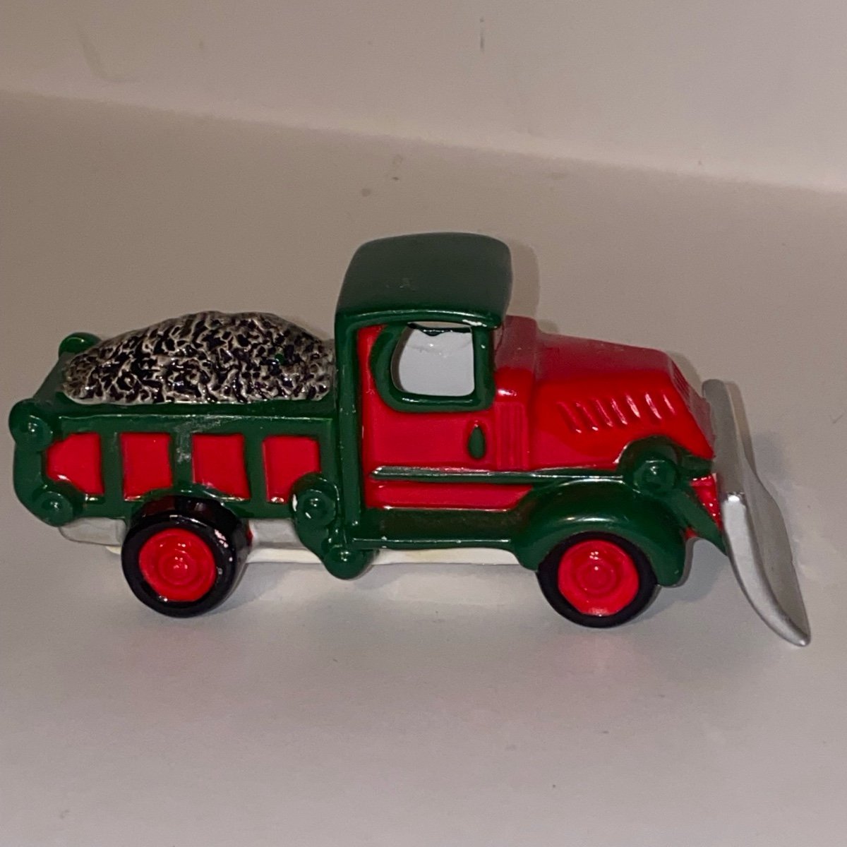 Department 56 The Original Snow Village School Bus And Snow Plow 5137-3 NO BOX