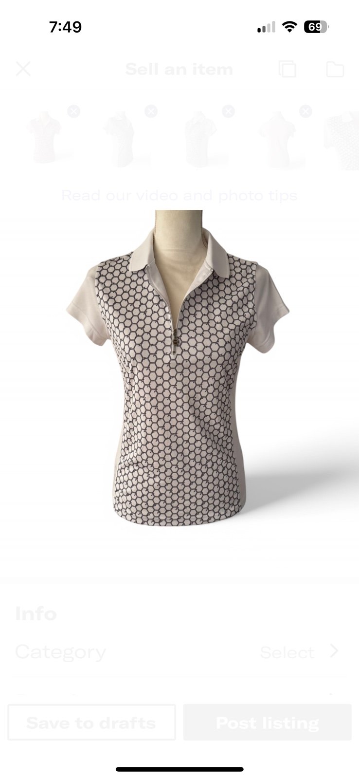NWOT XDS by Daily Sports Women's Polo Golf Shirt. MSRP 105