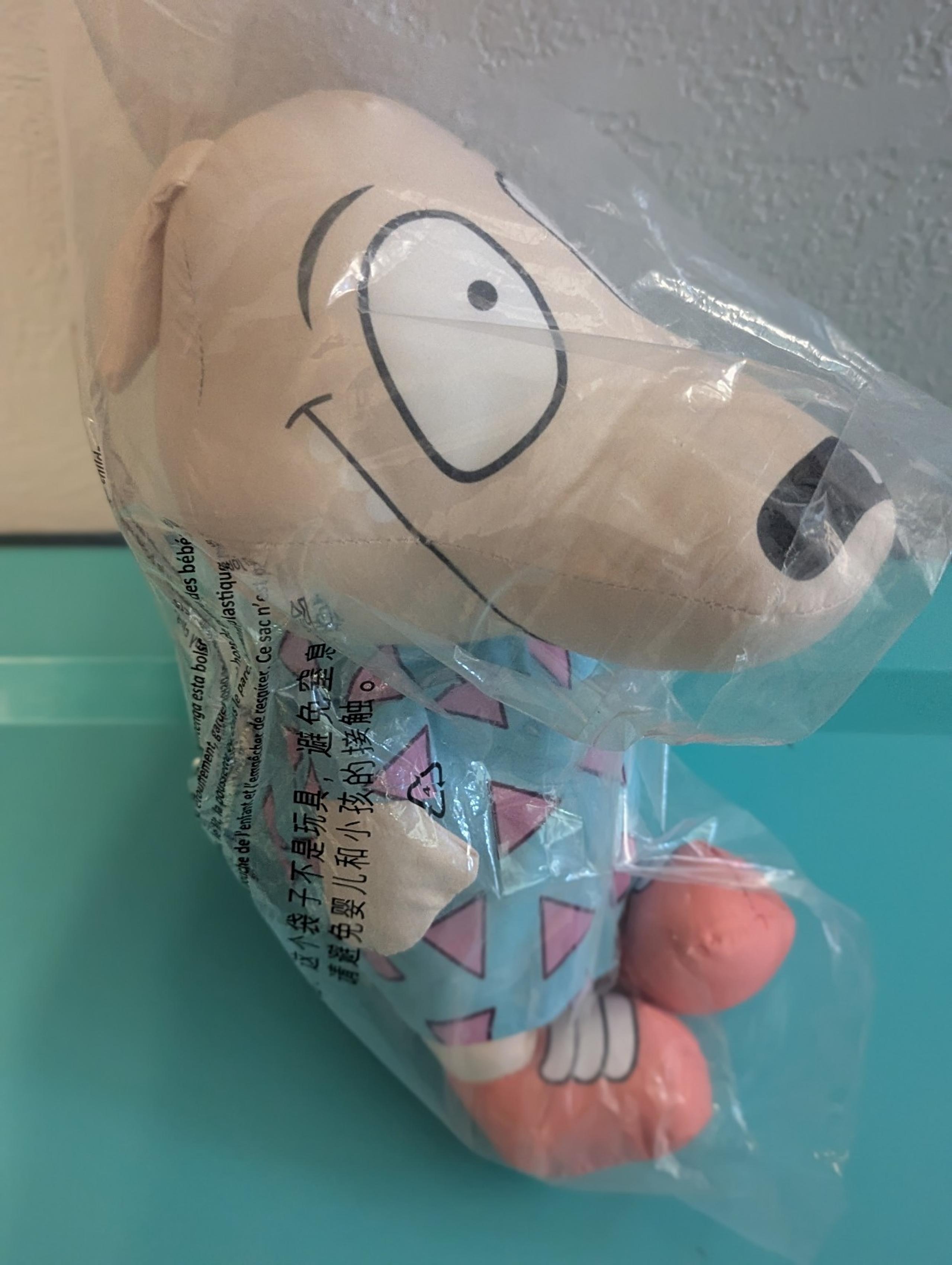 Rocko's Modern Life Nick 90s Plush 13” Figure 2018 Nickelodeon Stuffed