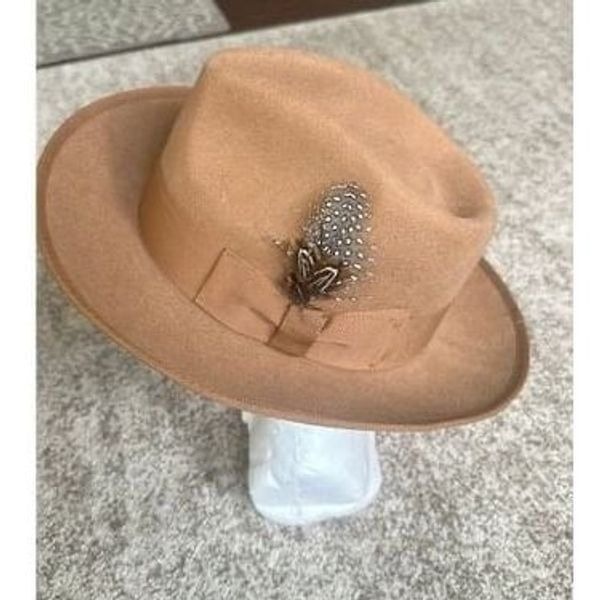 Stacy Adams Wool Felt Men’s Fedora Hat