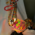 Stained Glass Rooster Lamp 14”x10”x5” Farmhouse Vintage Country NEW (TL4359)