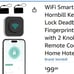 NEW WiFi Smart Door Lock Set: Hornbill Keyless Entry Door Lock Deadbolt 100