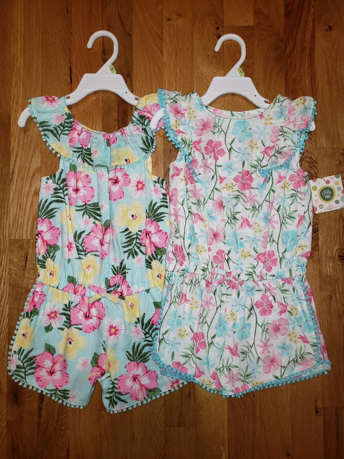 Girls Little Me Romper Bundle 4T